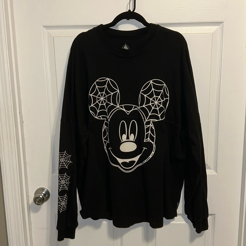Mickey Mouse Spiderweb Halloween Spirit Jersey